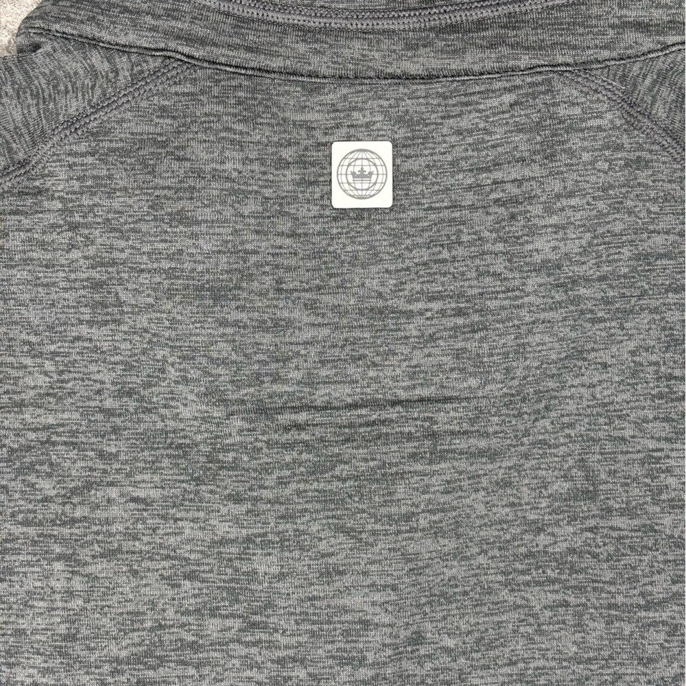 Peter Millar- Maven Performance 1/4 Zip- Color/Iron- Large- Excellent Condition! - Picture 6 of 9